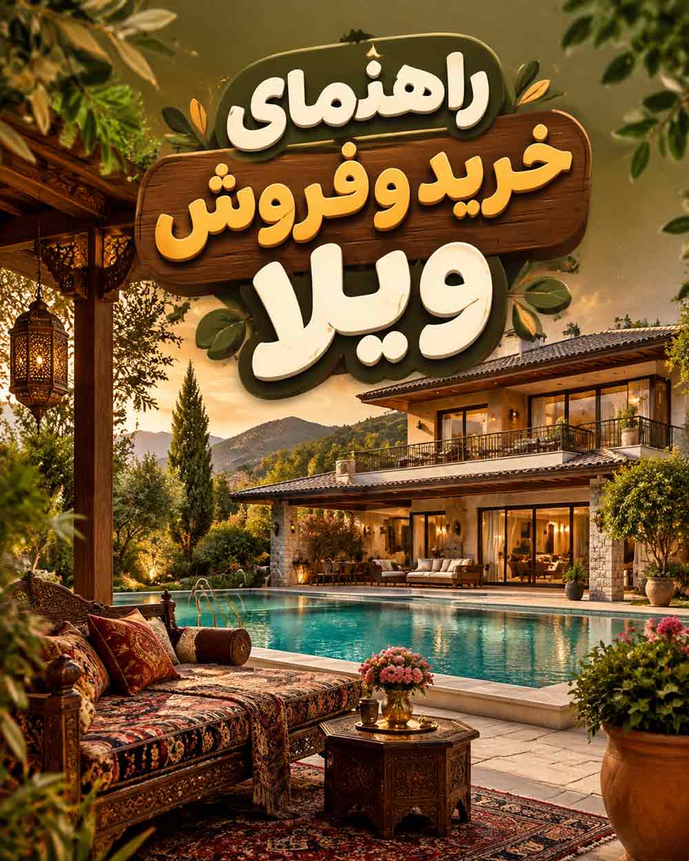 راهنمای کامل خرید و فروش ویلا در ایران؛ نکاتی که قبل از معامله باید بدانید
