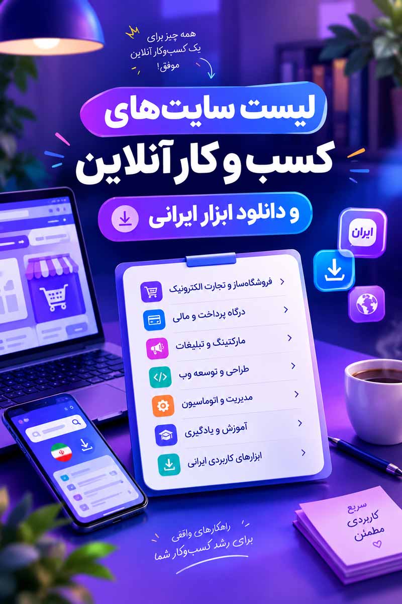 بهترین سایت‌های ایرانی فروش کسب و کار دیجیتال، ابزارها مثل اکسل، داشبورد، وکتور و نقاشی دیجیتال